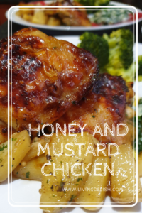 Honey and mustard chicken
