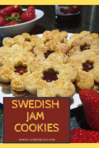 Swedish Jam Cookies
