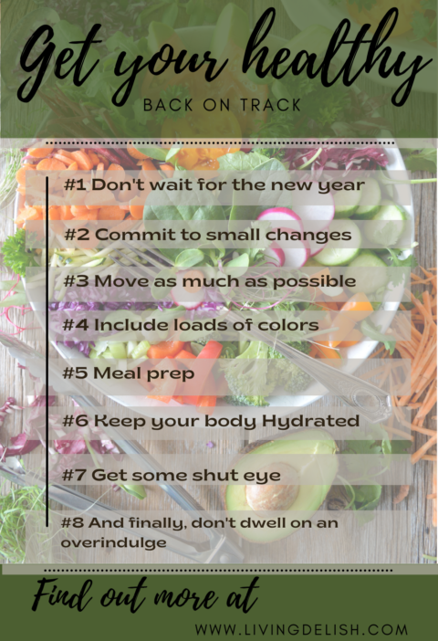 tricks to get you back on track with healthy eating