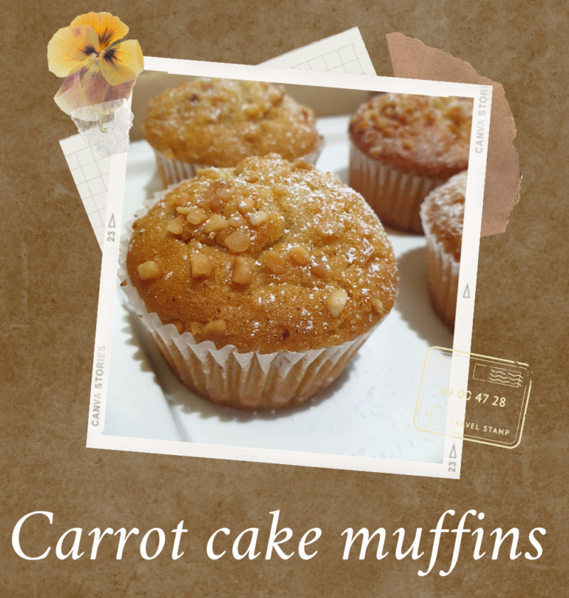 Carrot cake muffins