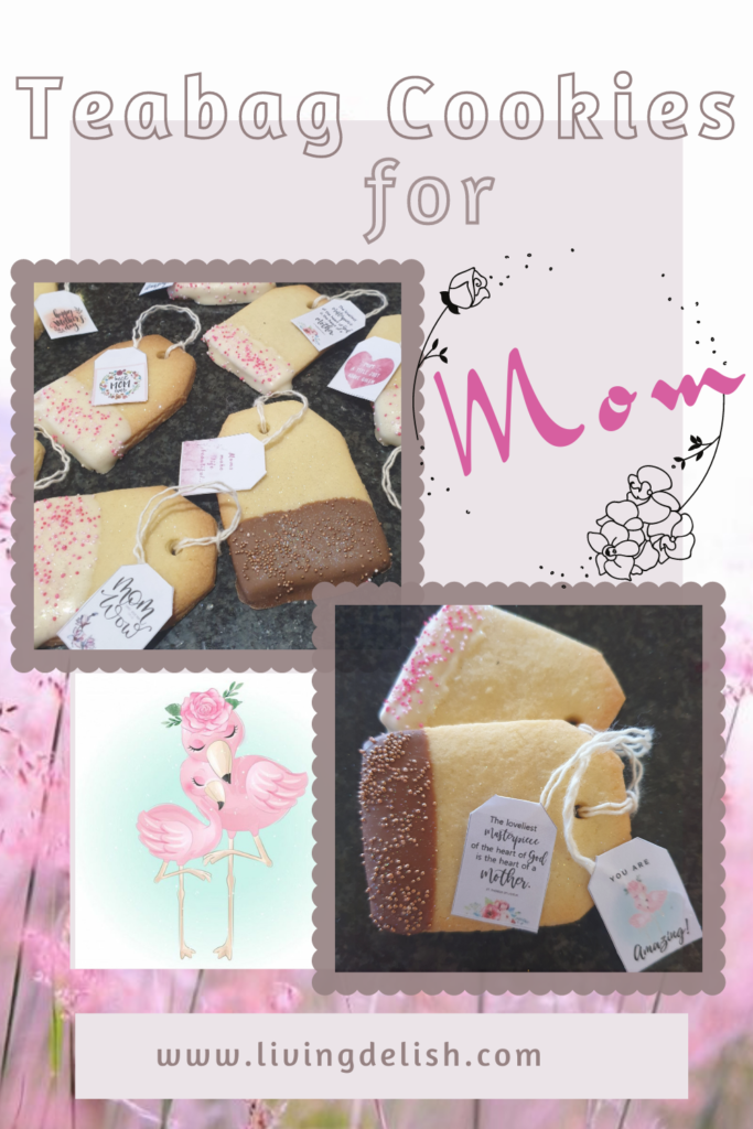 Teabag cookies for mom