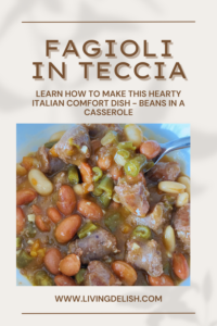 Beans in a casserole