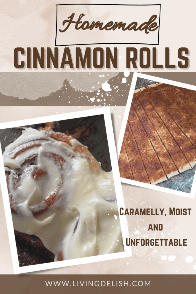 Soft, Caramelly, homemade cinnamon rolls with cream cheese frosting and a secret creamy caramel twist—perfect for brunch or a cozy treat!