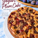 Yoghurt plum cake