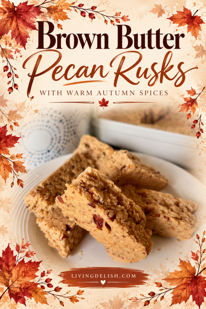 Brown Butter Pecan Rusks
